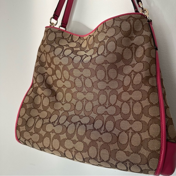 Coach Shoulder Bag Tote Signature Monogram - Picture 3 of 15